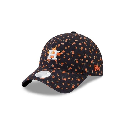 Houston Astros Gorra | New Era MLB Floral 9twenty Adjustable Cap Mexico - Azules